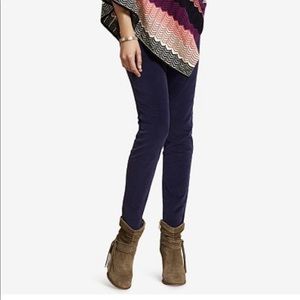 Jessica Simpson navy corduroy maternity pants